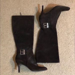 Brown Boots.  Calvin Klein.  Size 9.5